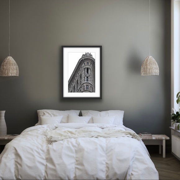 ❤️Personal Artwork- Matted Photo 5x7” - The Flatiron Building NYC - Picture 2 of 2